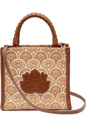 Isla Ibiza Sirena Schultertasche mit Jacquard-Print