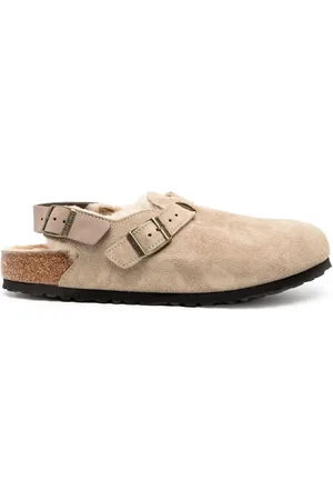 Birkenstock Boston Sandalen aus Wildleder