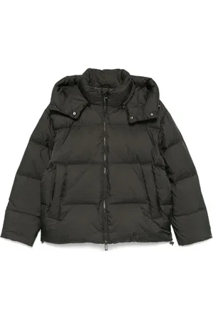 Emporio Armani Kapuzenjacke mit Logo-Buchstaben