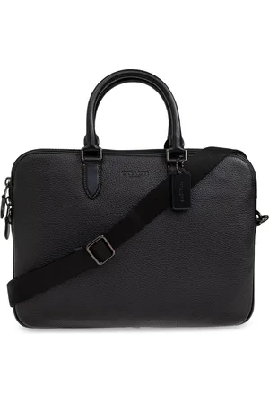 Coach Laptoptasche mit Logo-Prägung