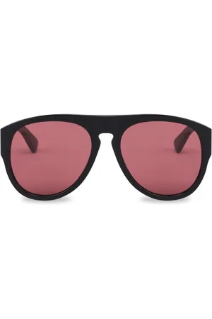 Moschino Getönte Pilotenbrille