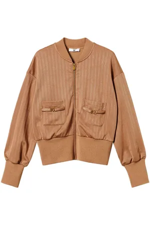 Twin-Set Bomberjacke mit Jacquardmuster