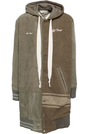 GREG LAUREN Jacke im Patchwork-Look