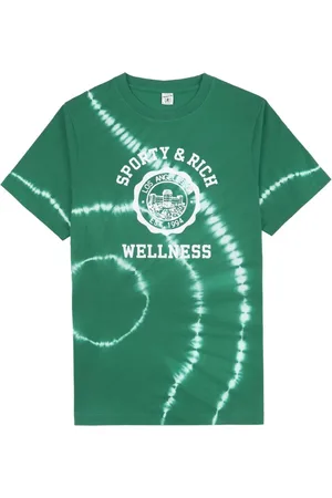 Sporty & Rich T-Shirt mit Batikmuster