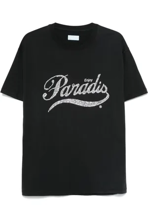3PARADIS T-Shirt mit Kristall-Logo
