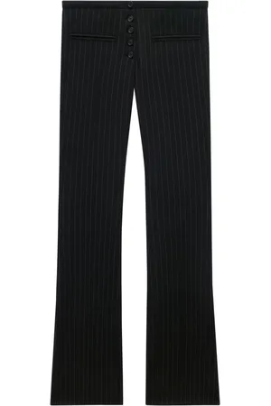 Courrèges Hose mit Nadelstreifen