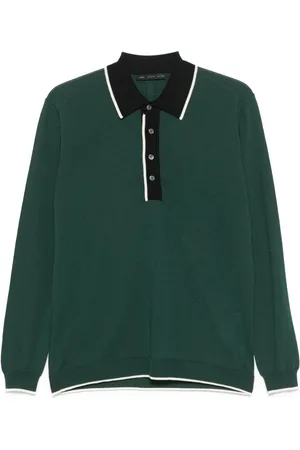 LOW BRAND Poloshirt aus Merinowolle