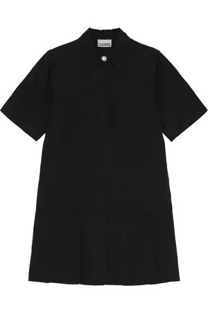 Ganni Minikleid aus Twill
