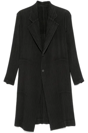 Issey Miyake Hatching Pleats Mantel