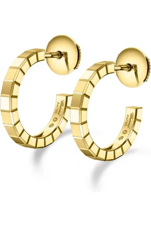 Chopard 18kt Ice Cube Gelbgoldohrringe