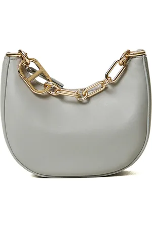 Twin-Set Mini Croissant Tote Bag