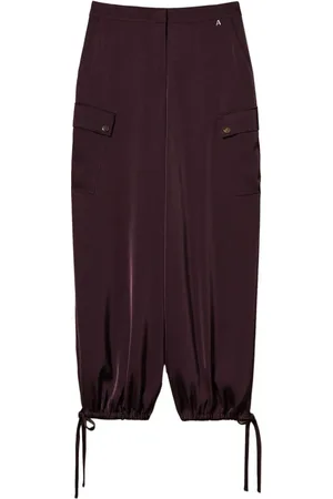 Twin-Set Cargohose aus Satin