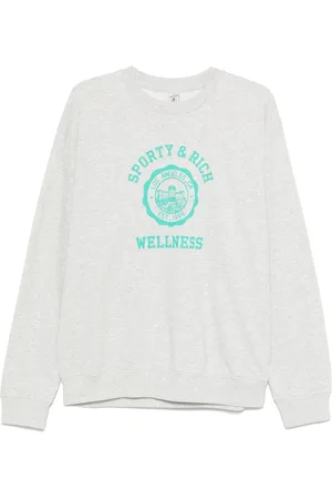 Sporty & Rich Sweatshirt mit Emblem