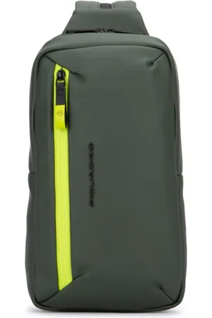Piquadro Rucksack mit vorstehendem Logo