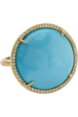 Irene Neuwirth 18kt Gelbgoldring mit Türkis
