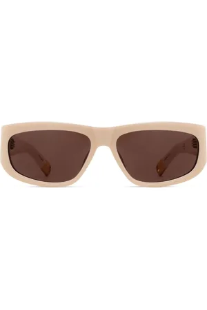 Jacquemus Pilota Sonnenbrille mit eckigem Gestell
