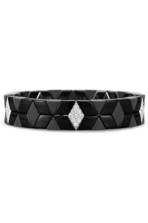 ROBERTO DEMEGLIO Keramik-Armband mit Diamanten