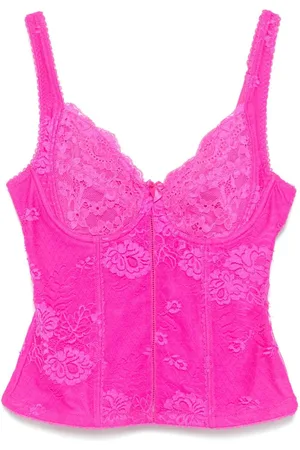 Balenciaga Top mit U-Ausschnitt