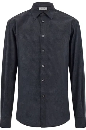 Salvatore Ferragamo Hemd mit texturiertem Finish