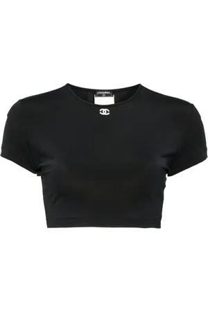 CHANEL 1995 Cropped-T-Shirt