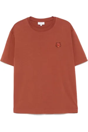 Maison Kitsuné T-Shirt mit Fuchskopf