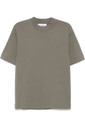 Etudes T-Shirt mit Logo-Stickerei