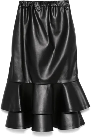 Comme des Garçons Midirock mit Rüschensaum