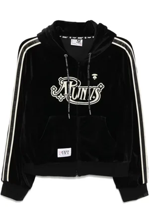 A Bathing Ape Bestickte Kapuzenjacke