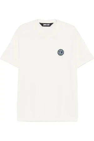 Roberto Cavalli T-Shirt mit vorstehendem Logo