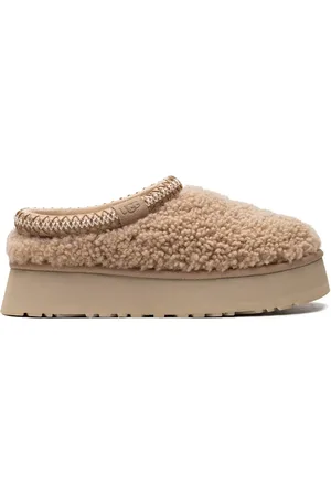 UGG Tazz Maxi Curly Sand Slipper