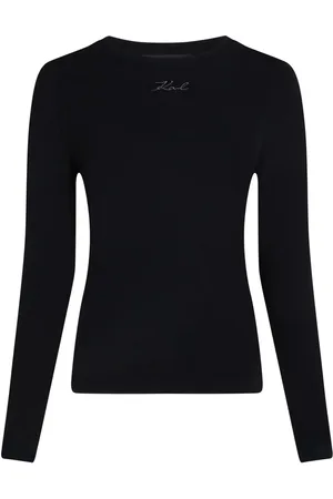 Karl Lagerfeld T-Shirt mit Logo-Stickerei