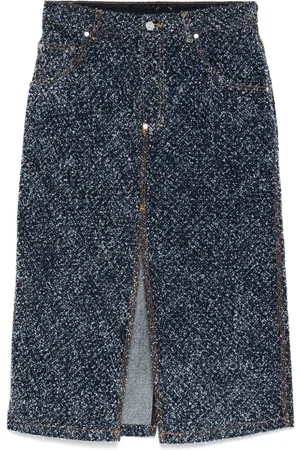 Stella McCartney Boucle Jeansrock
