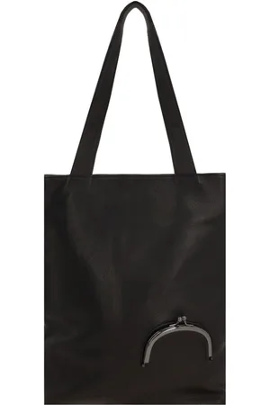 YOHJI YAMAMOTO Tote Bag mit Spangenverschluss