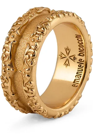 EMANUELE BICOCCHI Ring mit Arabesque-Motiv