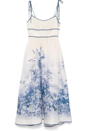 ZIMMERMANN Wylie Picnic Midikleid