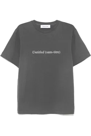 Etudes T-Shirt mit Untitled-Print
