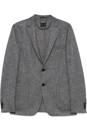 Ermenegildo Zegna Twill-Sakko mit Interlock-Detail