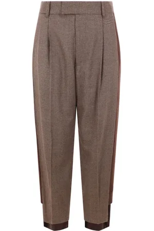 UNDERCOVER Hose mit Hahnentrittmuster