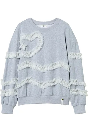 Twin-Set Sweatshirt mit Rüschendetail