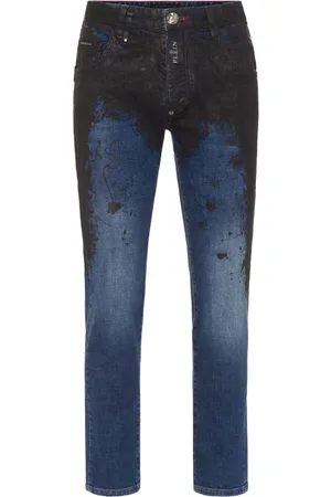 Philipp Plein Skinny-Jeans mit Logo-Applikation