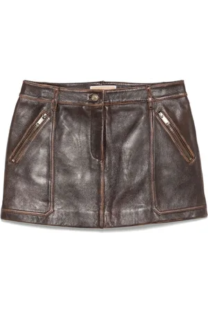 Michael Kors Minirock aus Leder