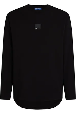 Karl Lagerfeld Klassisches Langarmshirt