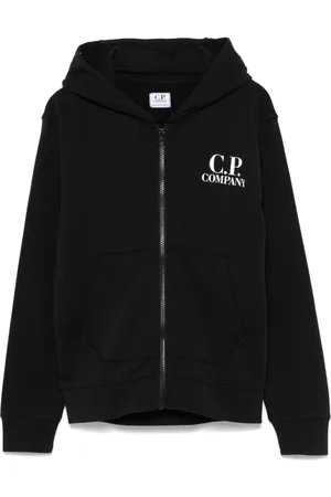 C.P. Company Hoodie mit Goggles-Detail