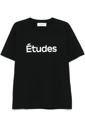 Etudes T-Shirt mit Logo-Print