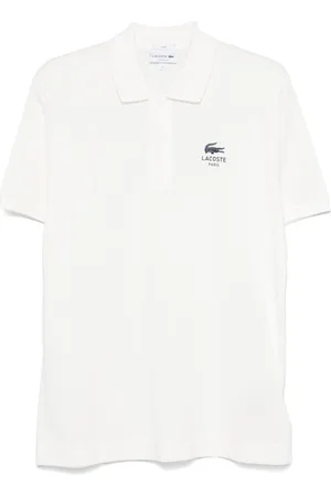 Lacoste Poloshirt mit Signature-Print