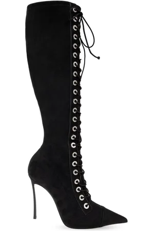 Casadei Schnürstiefel aus Wildleder