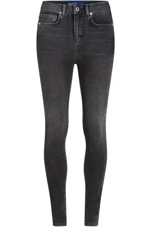 Karl Lagerfeld Skinny-Jeans mit hohem Bund