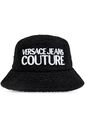 VERSACE Fischerhut mit Logo-Stickerei