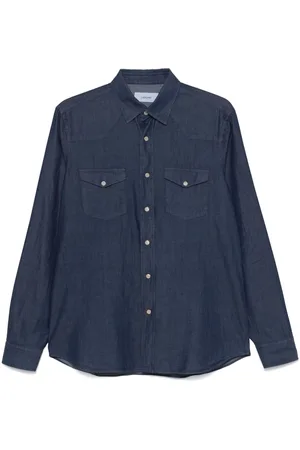 LARDINI Klassisches Jeanshemd