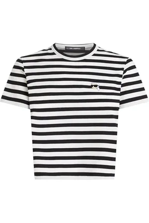 Karl Lagerfeld Ikon Karl T-Shirt aus Bio-Baumwolle